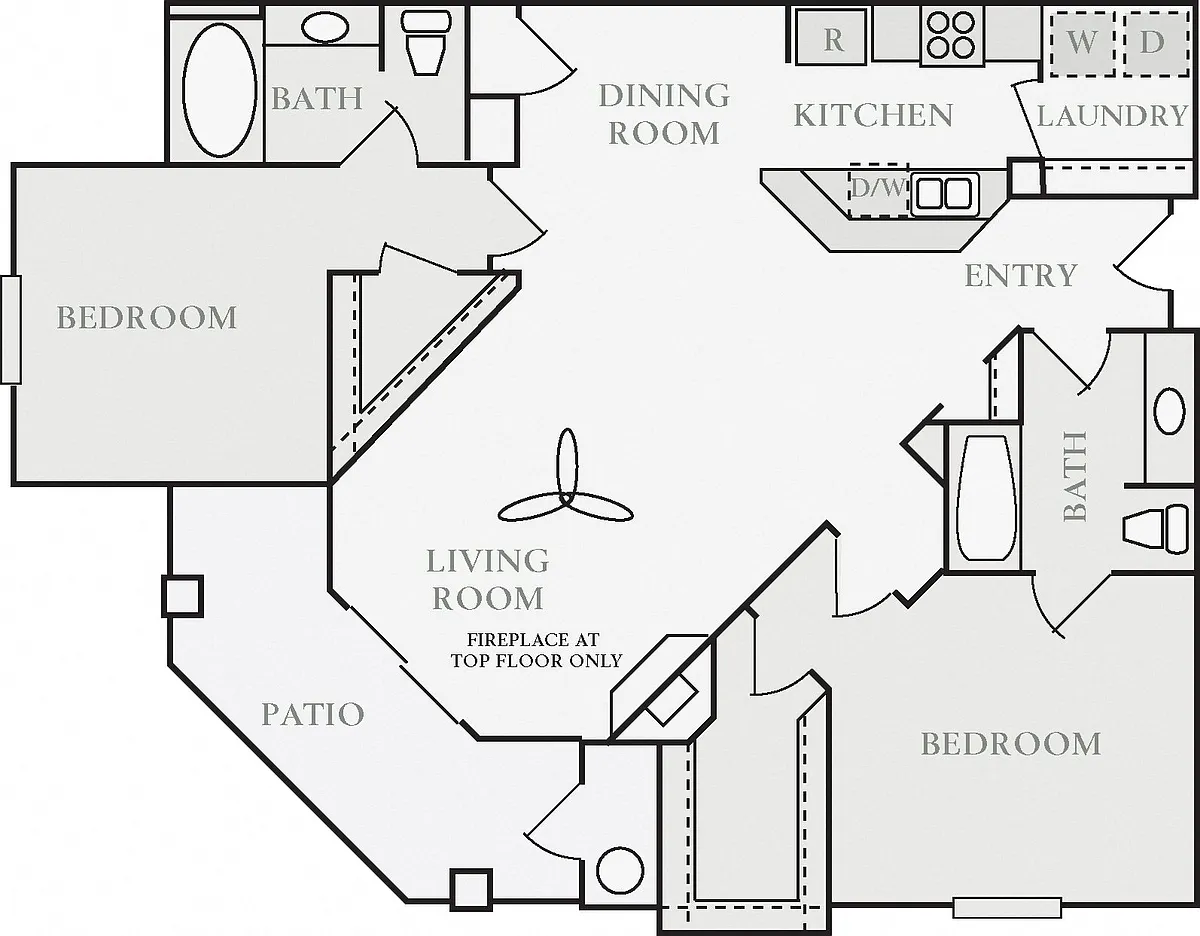 Floor plan B3