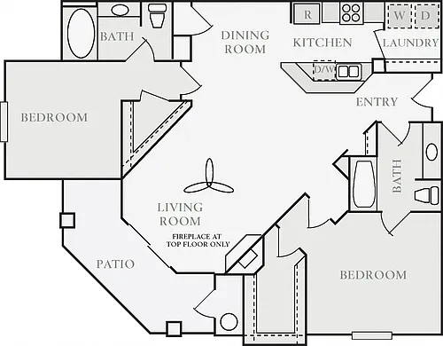 Floor plan B3