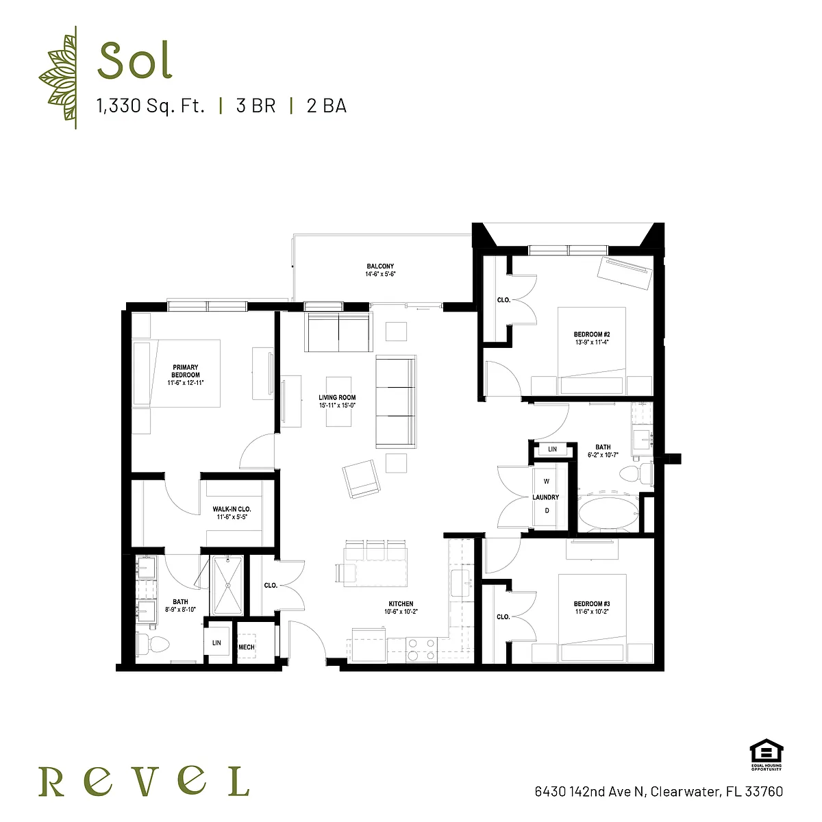 Floor plan Sol