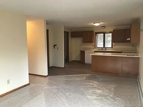 Living room / Kitchen Open Floor Plan- facing kitchen