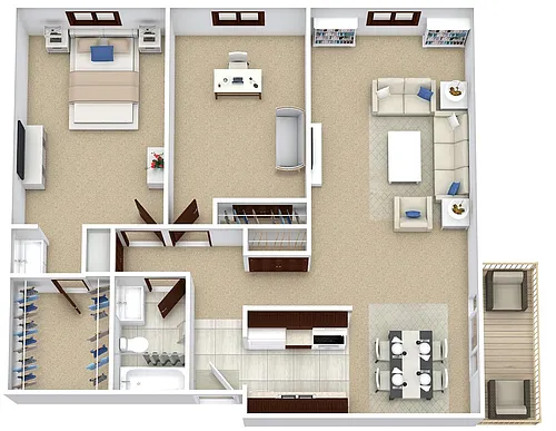 Floor plan The Eleanor