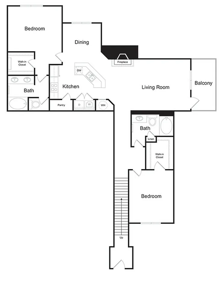 Floor plan The Ridgedale