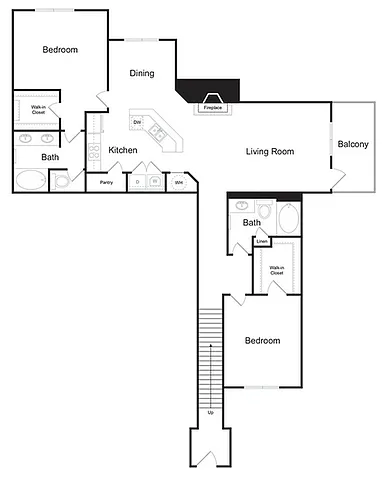 Floor plan The Ridgedale