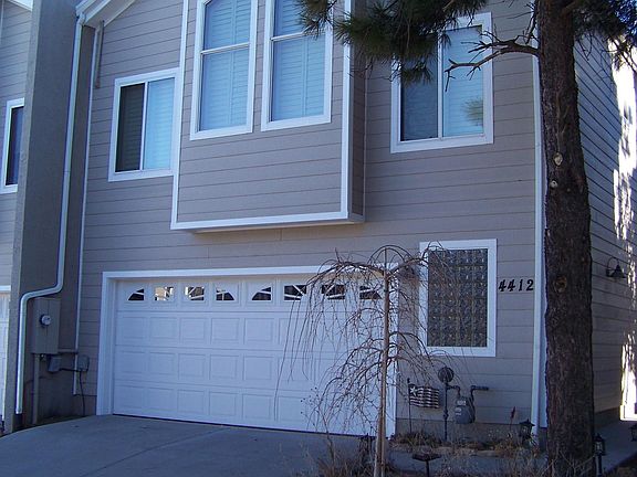 Front view of Townhome