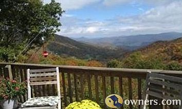 Fabulous views from deck