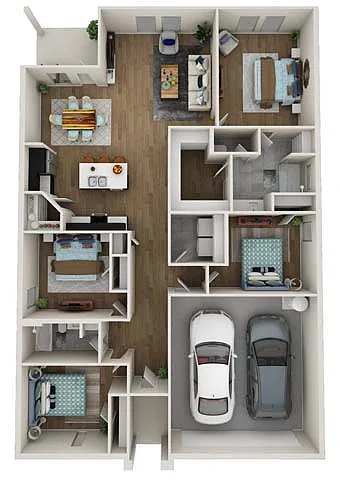 Floor plan Texas Cali