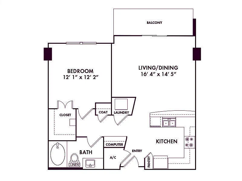 Floor plan A8