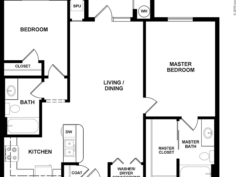 B2: Beds - 2: Baths - 2: SqFt Range - 982 to 982
