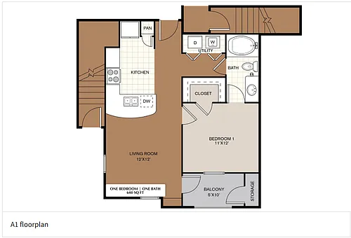 Floor plan A1