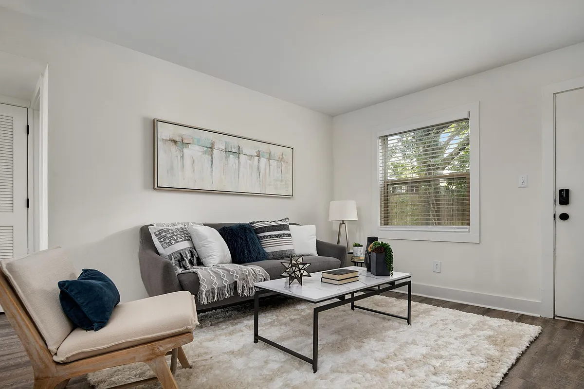 Garden Living Room (furnished) - Camellia Decatur