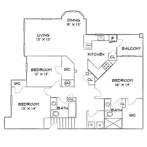 Floor plan Design 3D
