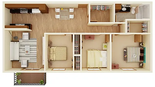 Floor plan Bremerton