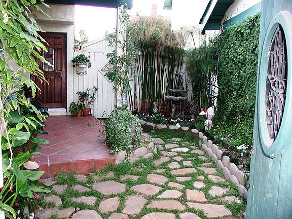 Courtyard entry