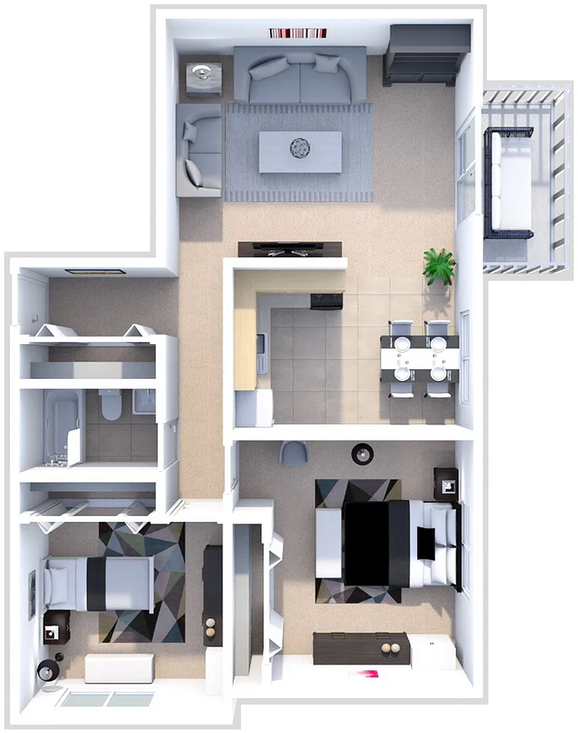 Floor plan Elston