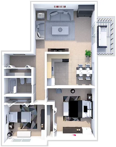 Floor plan Elston