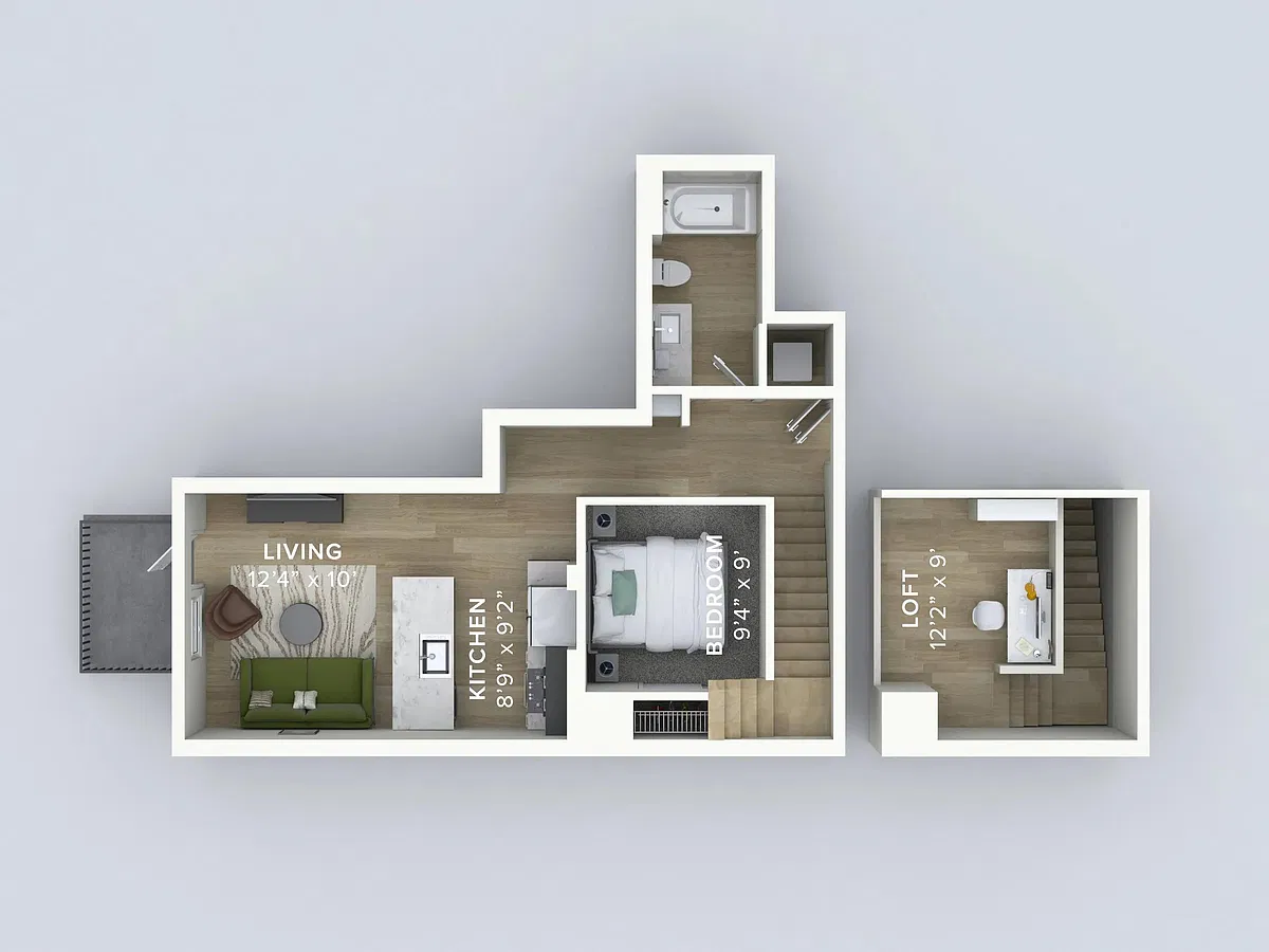 Floor plan A02L
