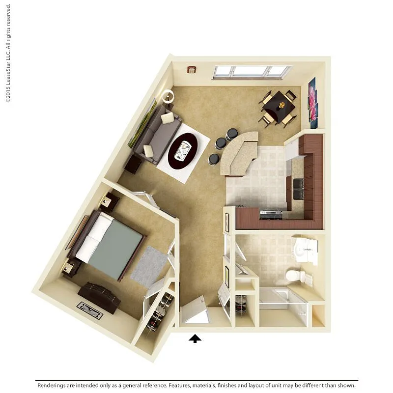 Floor plan Cardinal Point