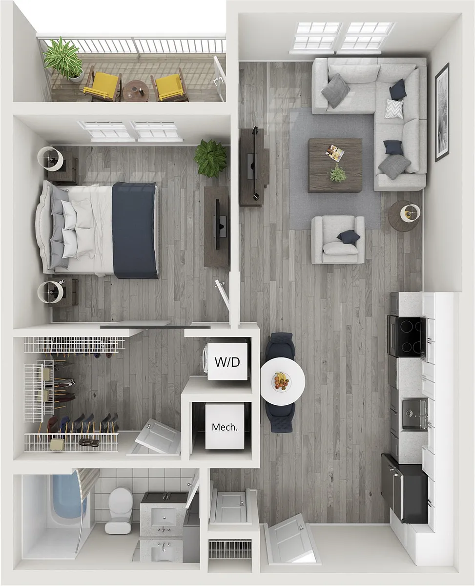 Floor plan The Bessie