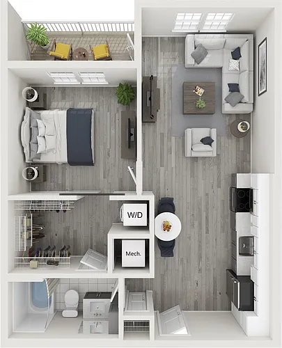 Floor plan The Bessie