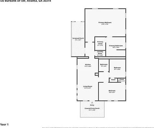 3 bed, 2.0 bath, 1400 sqft, $2,045 — Photo 2