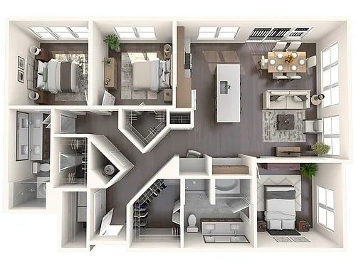 Floor plan T