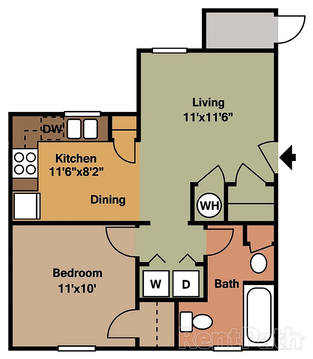 Floor plan GARDEN 1