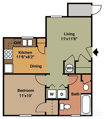 Floor plan GARDEN 1