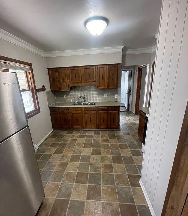 Kitchen includes appliances