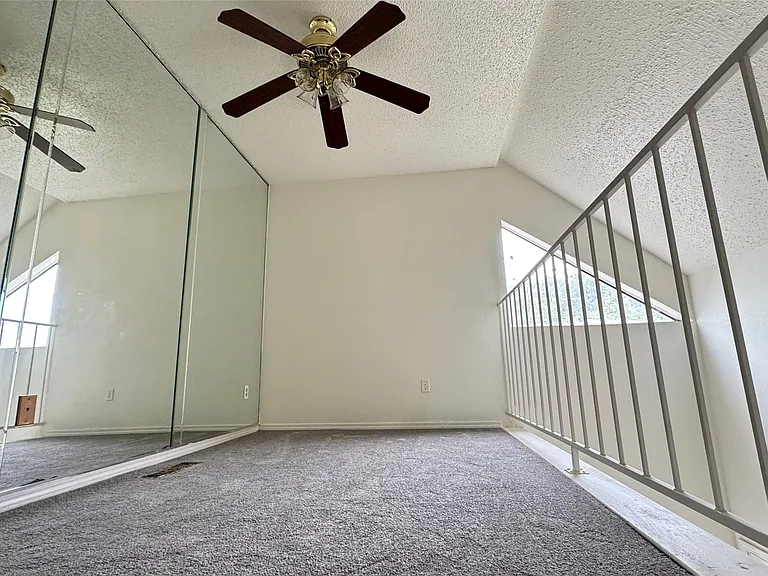Second floor. Overlooking living area.