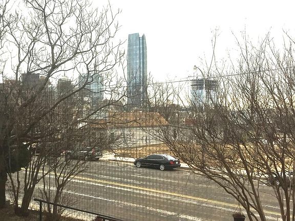 view from bedroom window