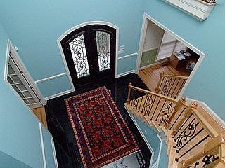 Foyer -- handmade door