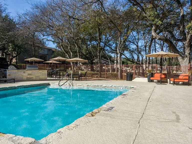 One of our Two Pools with an Outdoor Grilling Center