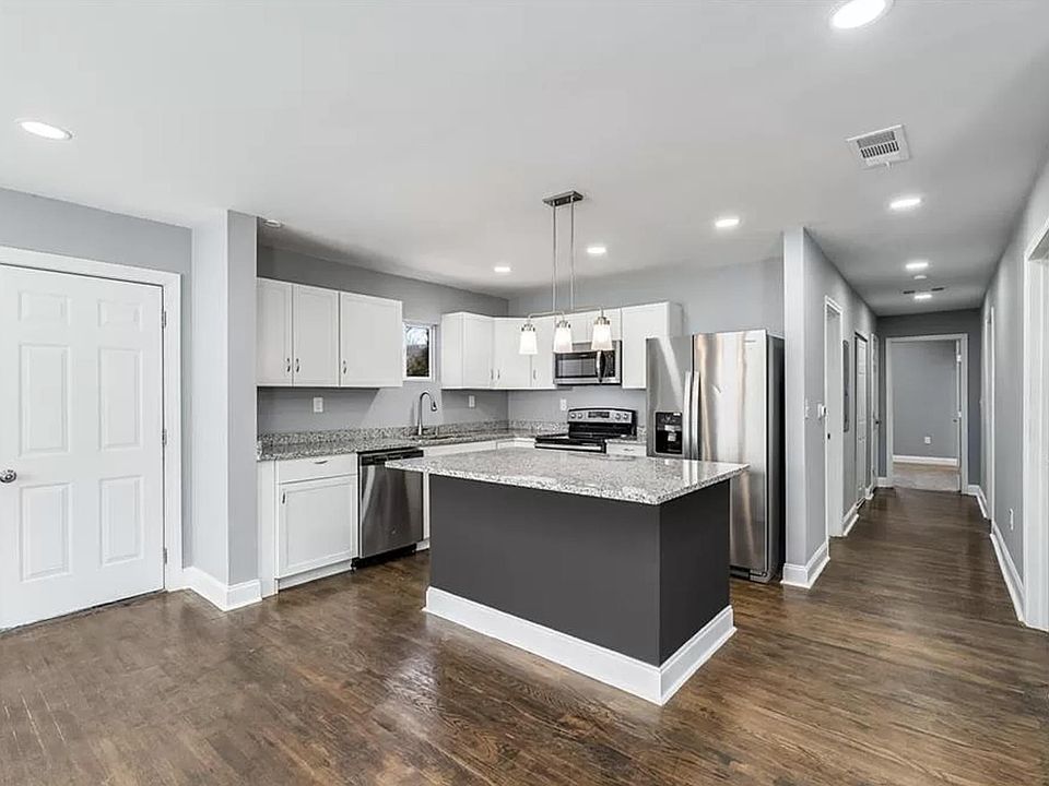 Open concept kitchen