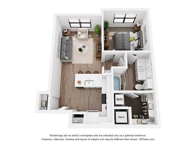 Floor plan A1b