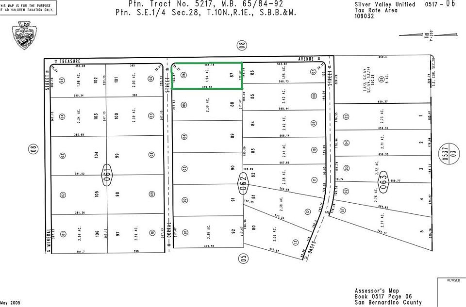 1st image of 36080 Corral St Lot 101