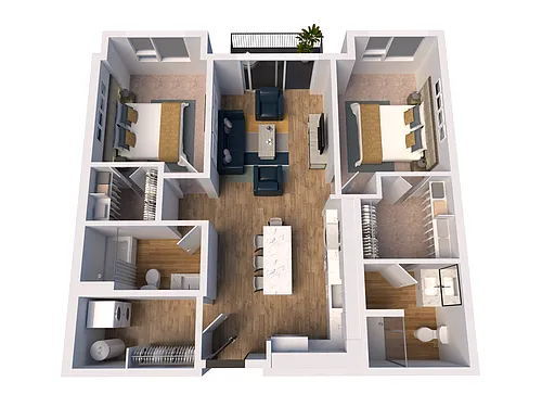 Floor plan C1-Alt