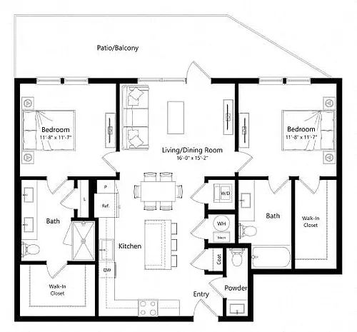 Floor plan B2