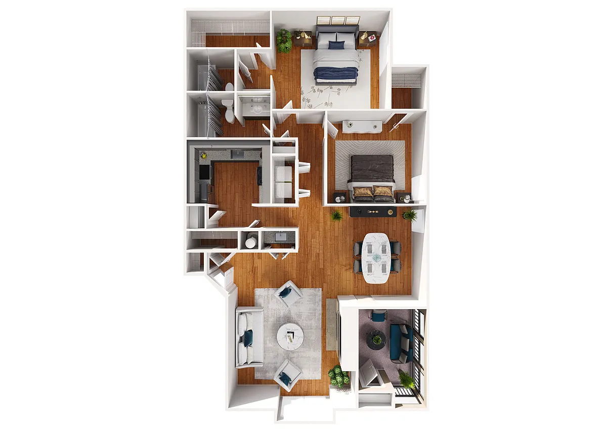 Floor plan The Birch Classic