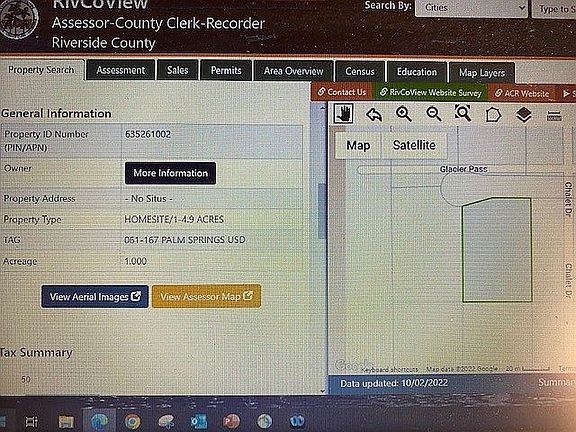 APN / map for this homesite