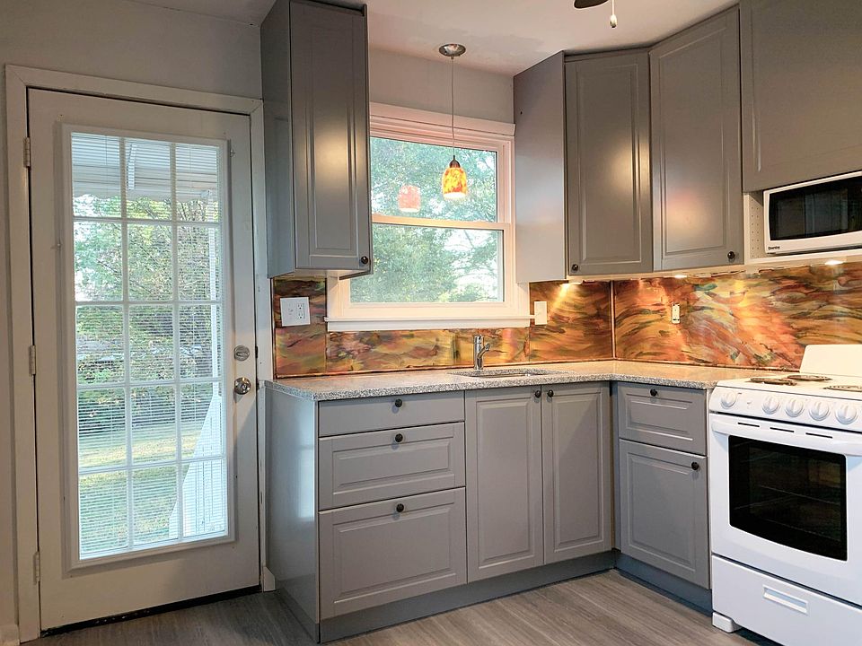 backdoor to beautiful back yard