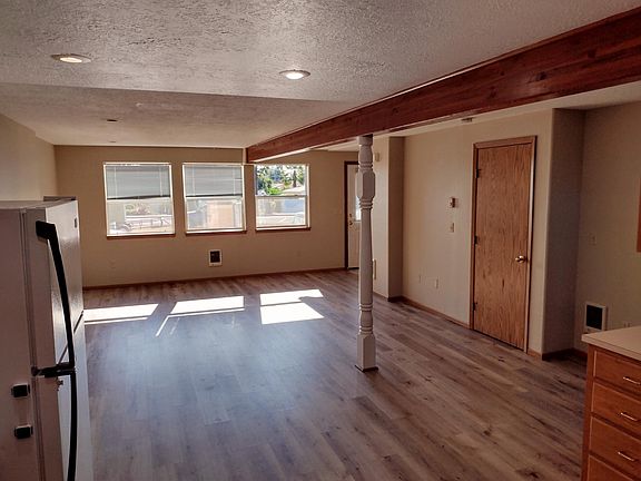 Living room as viewed from kitchen counter.