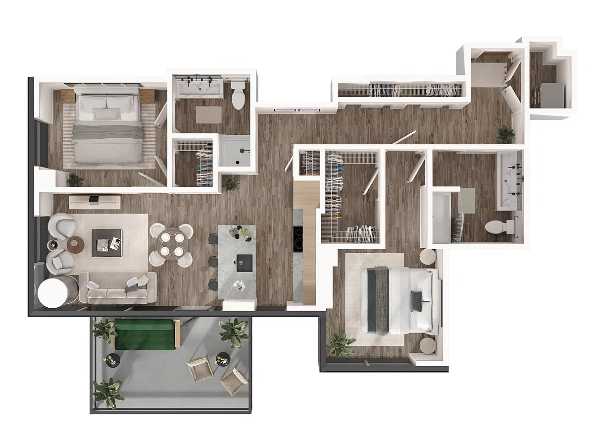 Floor plan T8