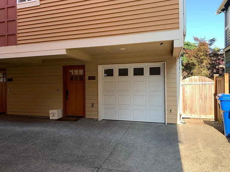Front of the house