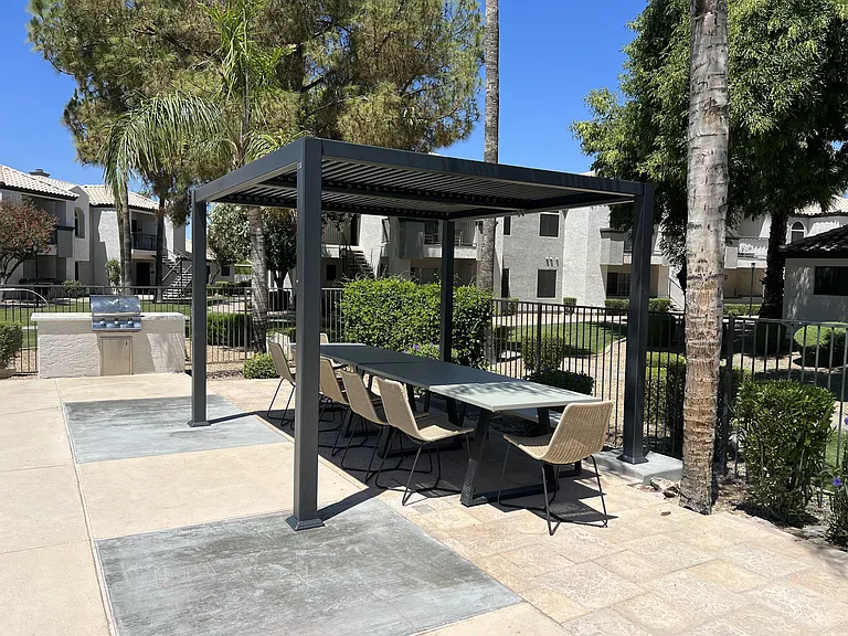An ideal lounge setting for poolside enjoyment