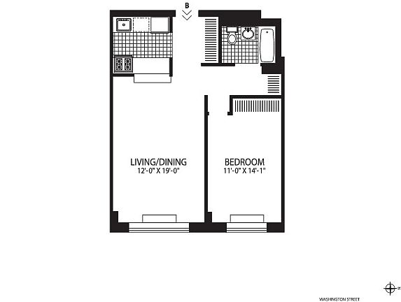 2nd image of 100 Jane St APT 6B