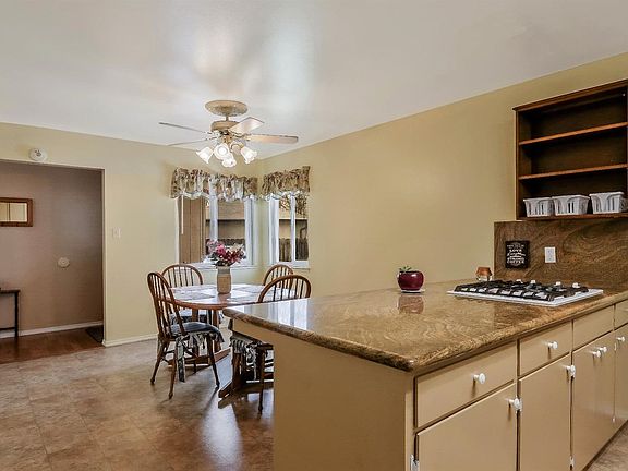Kitchen and eating area/breakfast nook.