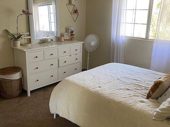 Natural light in bedroom!