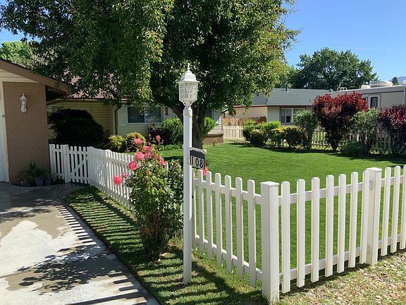 Front yard from driveway