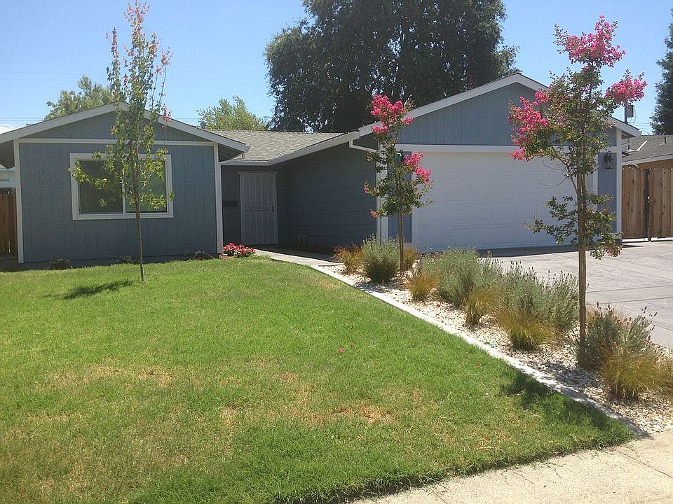 New stamped driveway