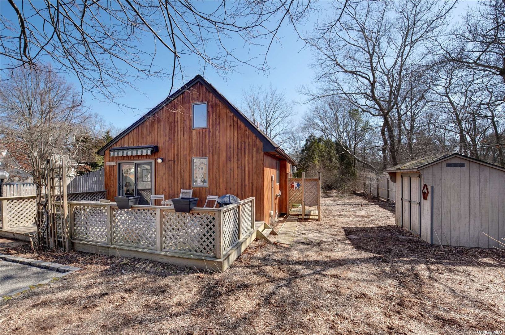 exterior west facing